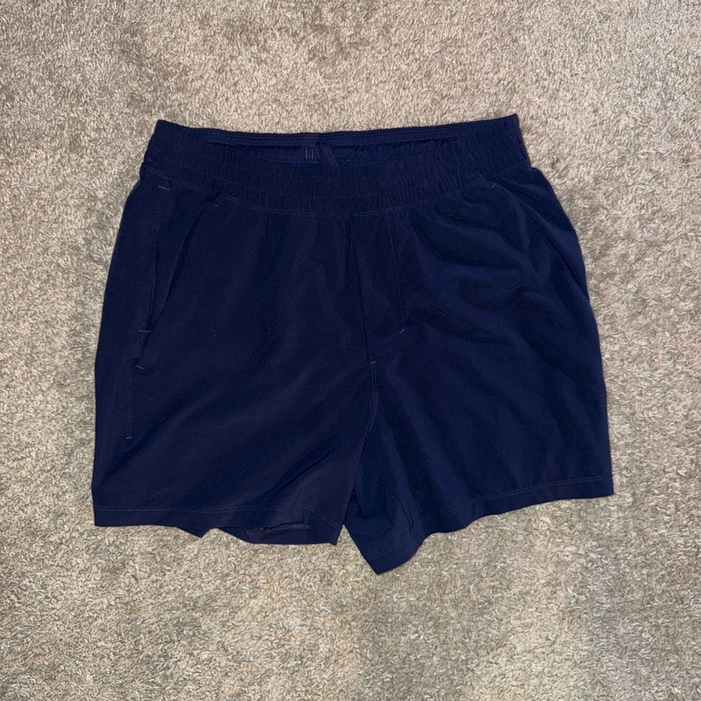 Lululemon Pacebreaker Navy Shorts